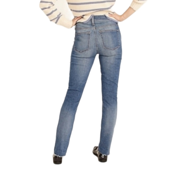 NEW J. Crew Vintage Slim Straight Jeans Tilda Wash All Season High Rise Summer - Picture 2 of 7